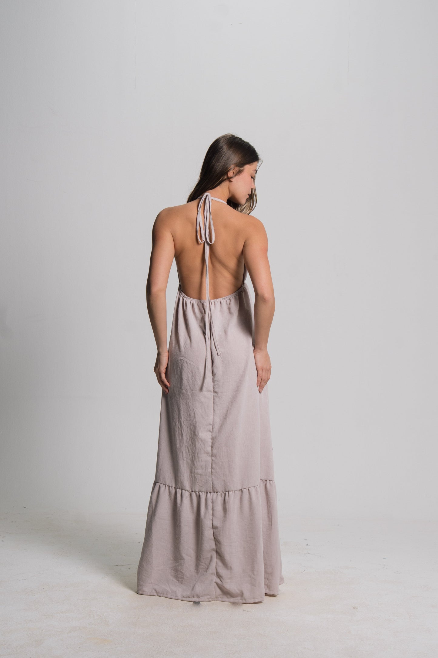 Linen Maxi Dress