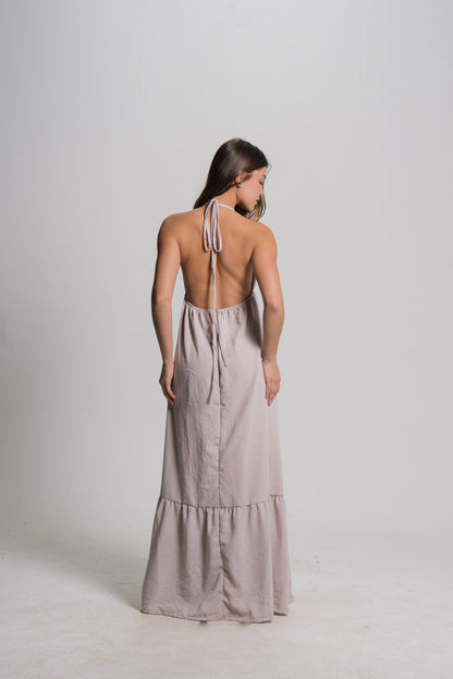 Linen Maxi Dress