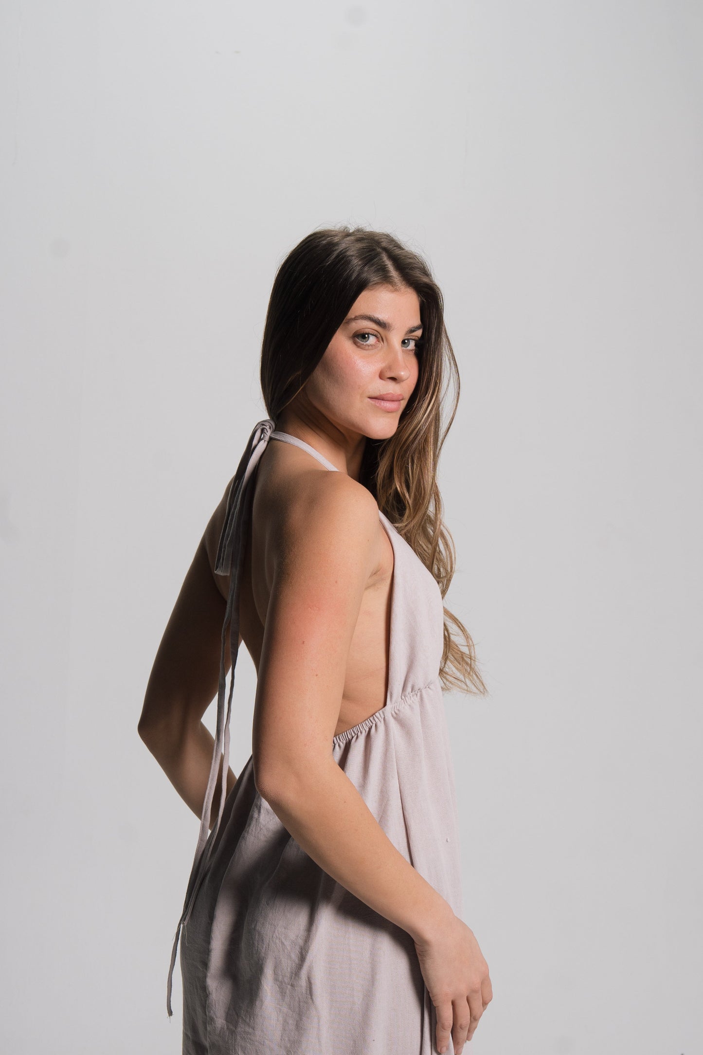 Linen Maxi Dress