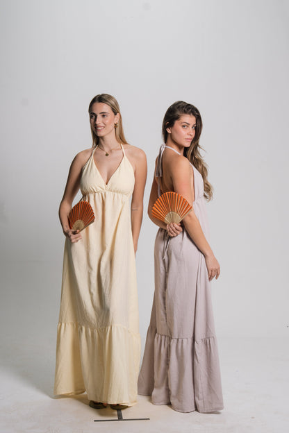 Linen Maxi Dress