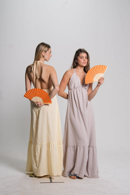 Linen Maxi Dress