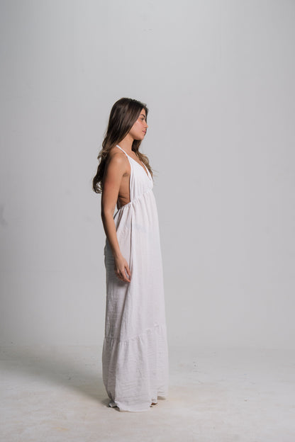 Linen Maxi Dress
