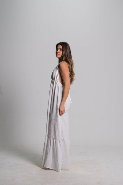 Linen Maxi Dress
