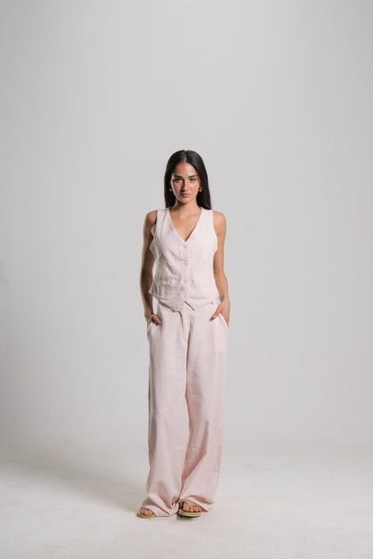 Linen Tailored Pants