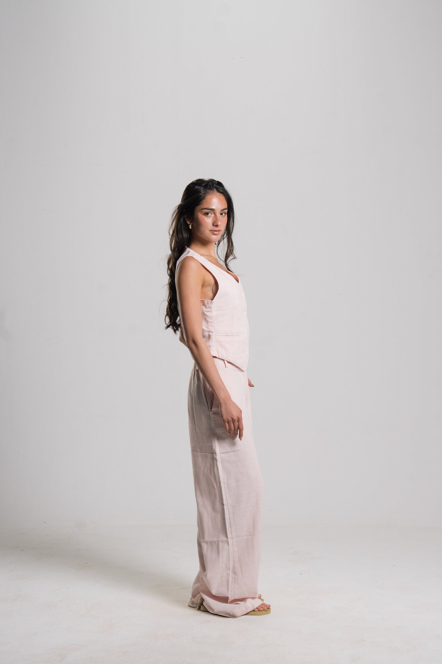 Linen Tailored Pants