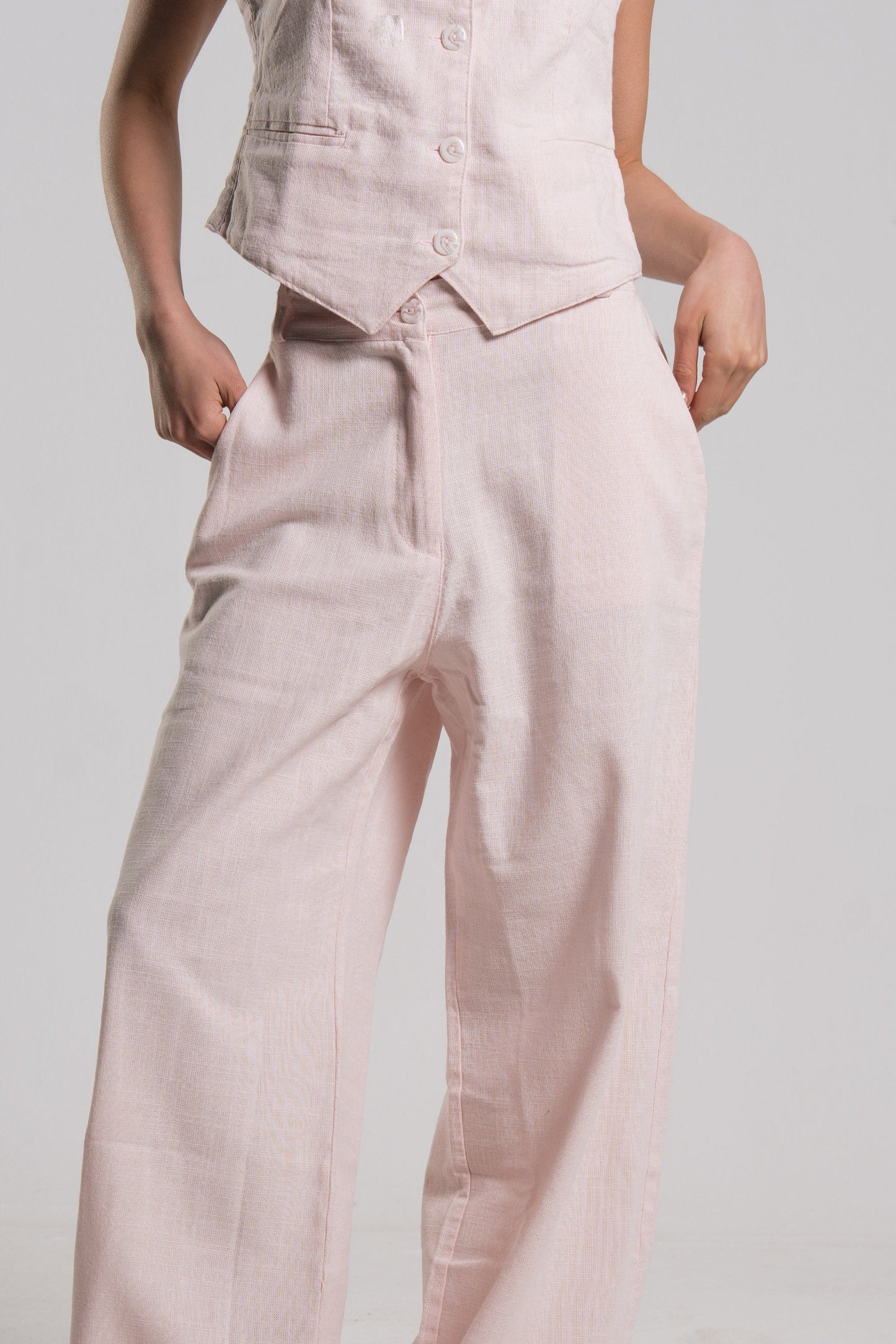 Linen Tailored Pants