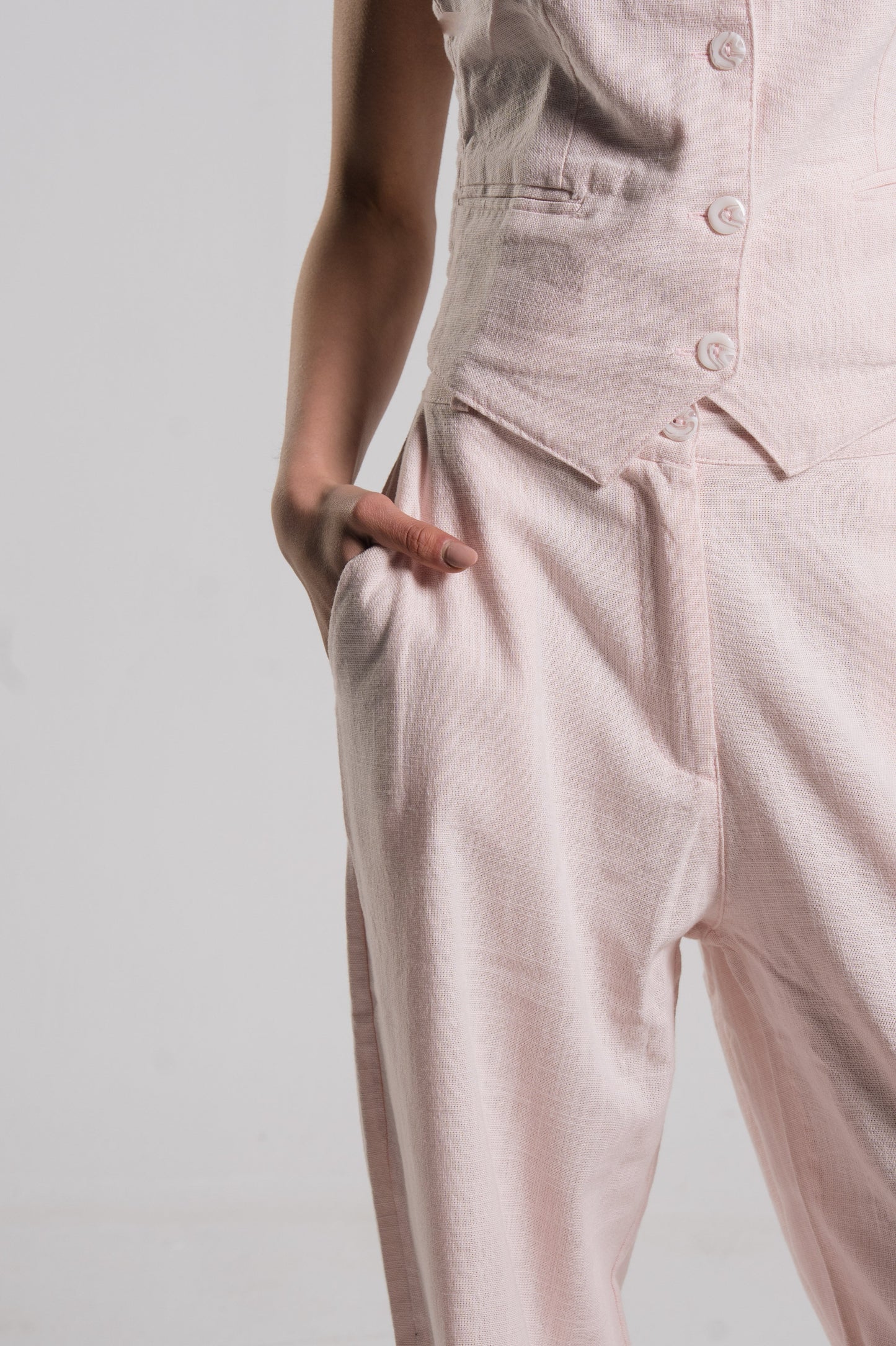 Linen Tailored Pants