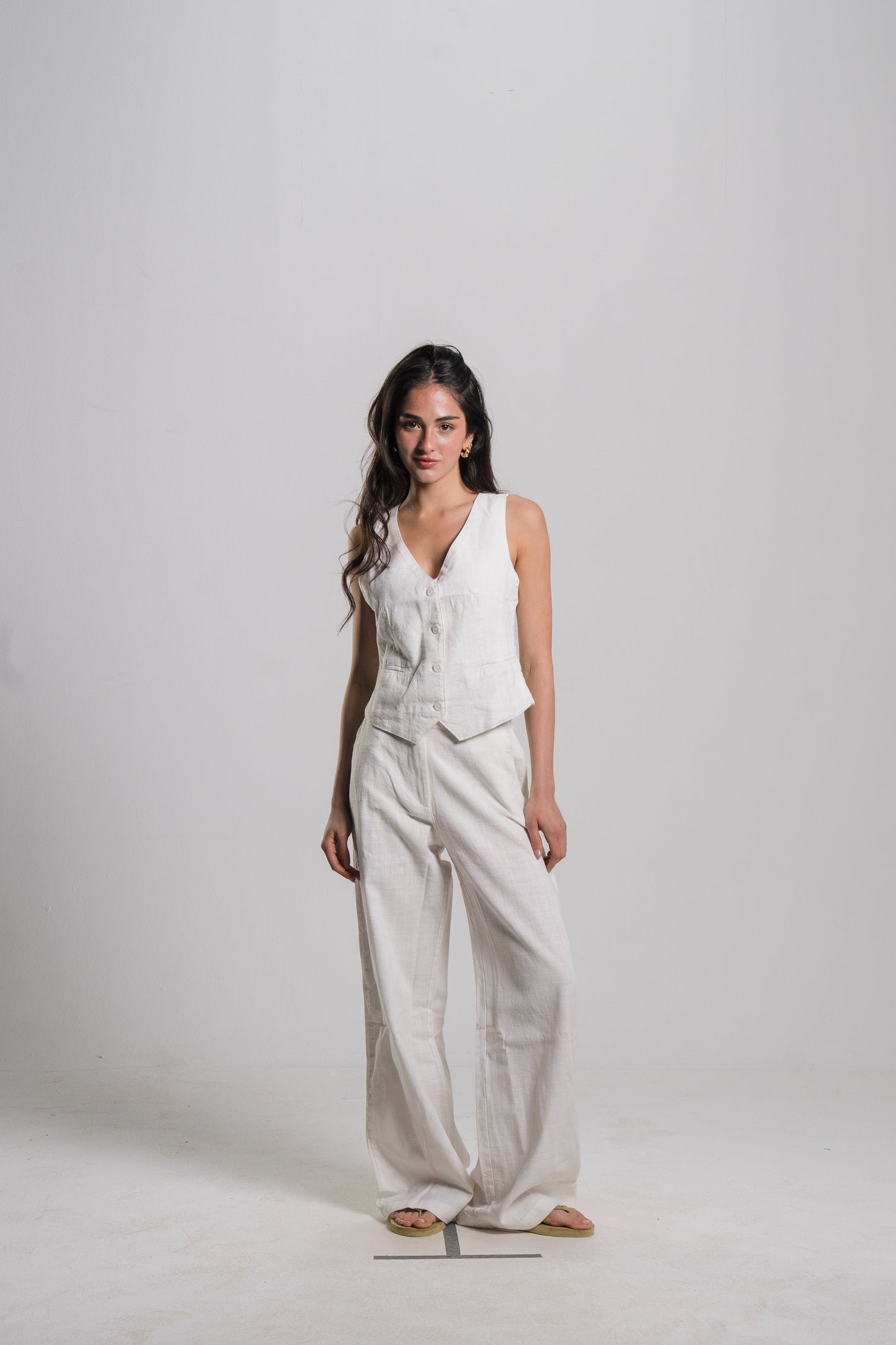 Linen Tailored Pants