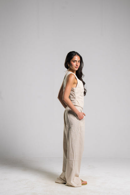 Linen Tailored Pants