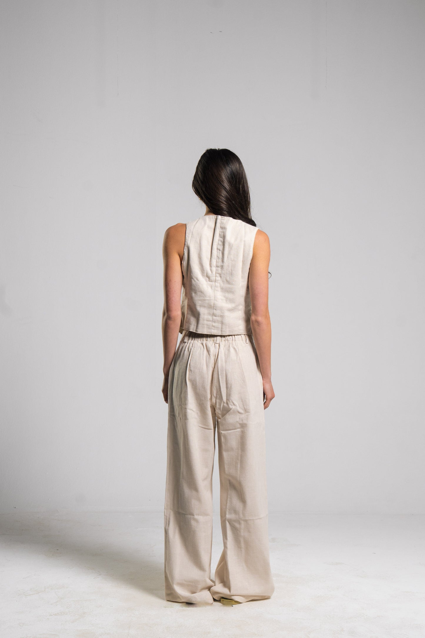 Linen Tailored Pants