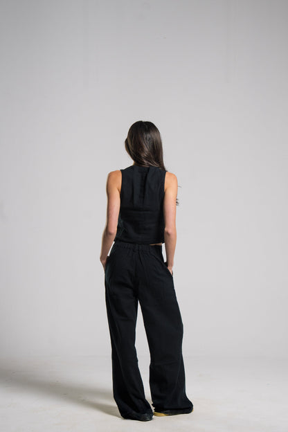 Linen Tailored Pants