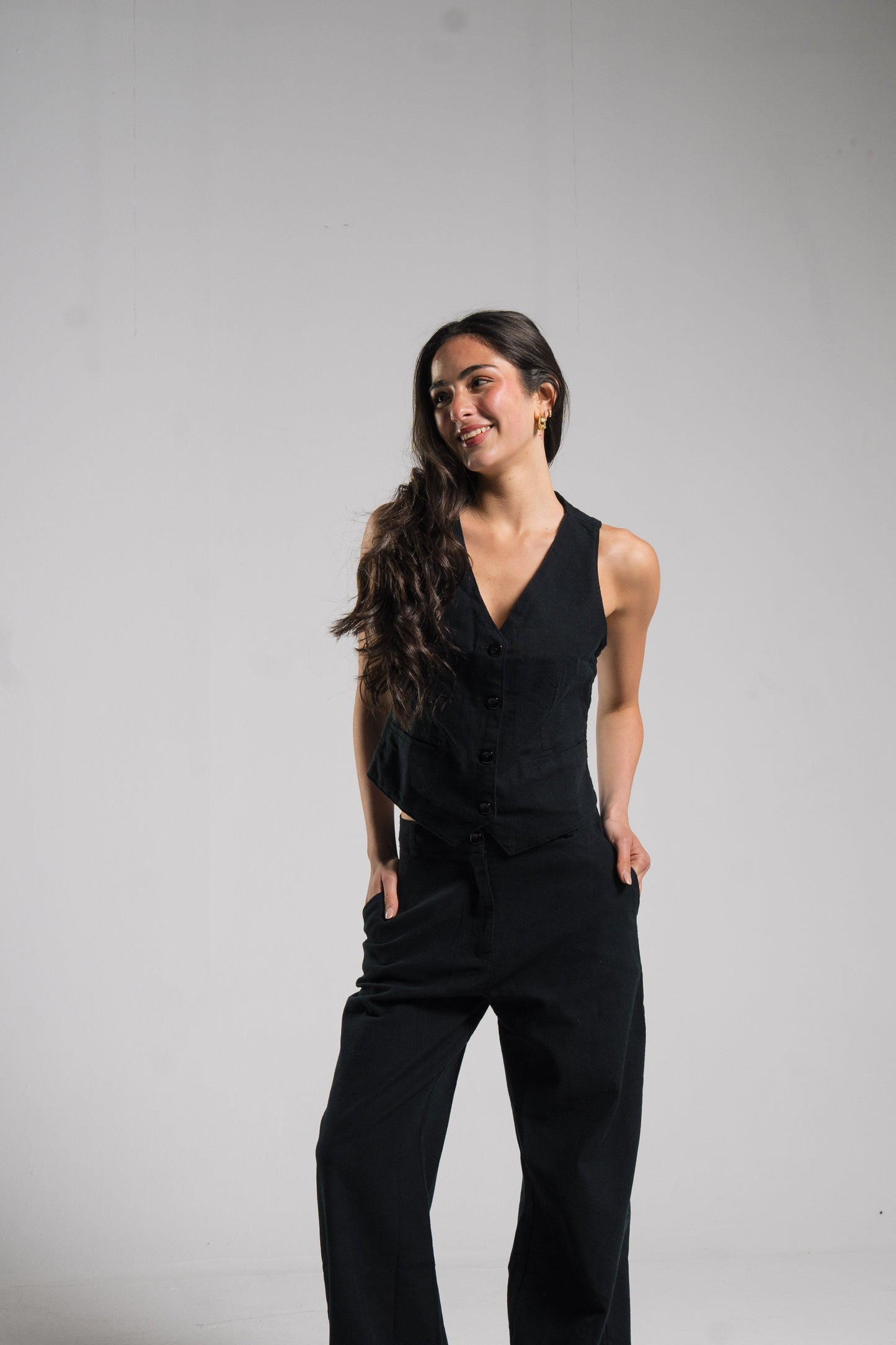 Linen Tailored Pants