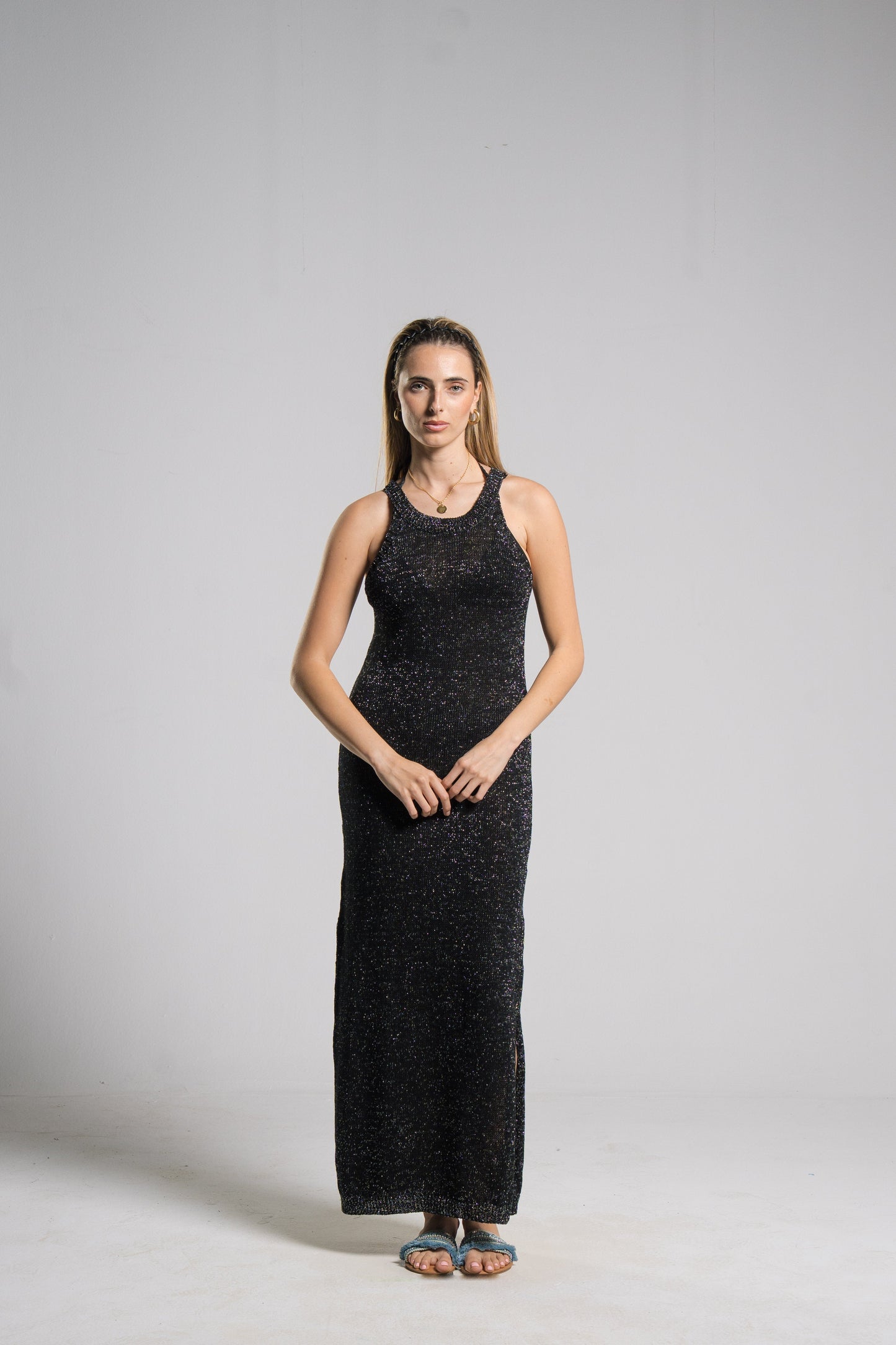 Sheer Knit Dress