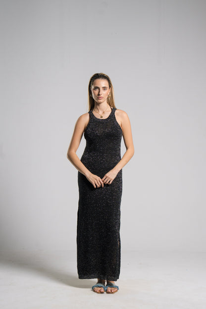 Sheer Knit Dress
