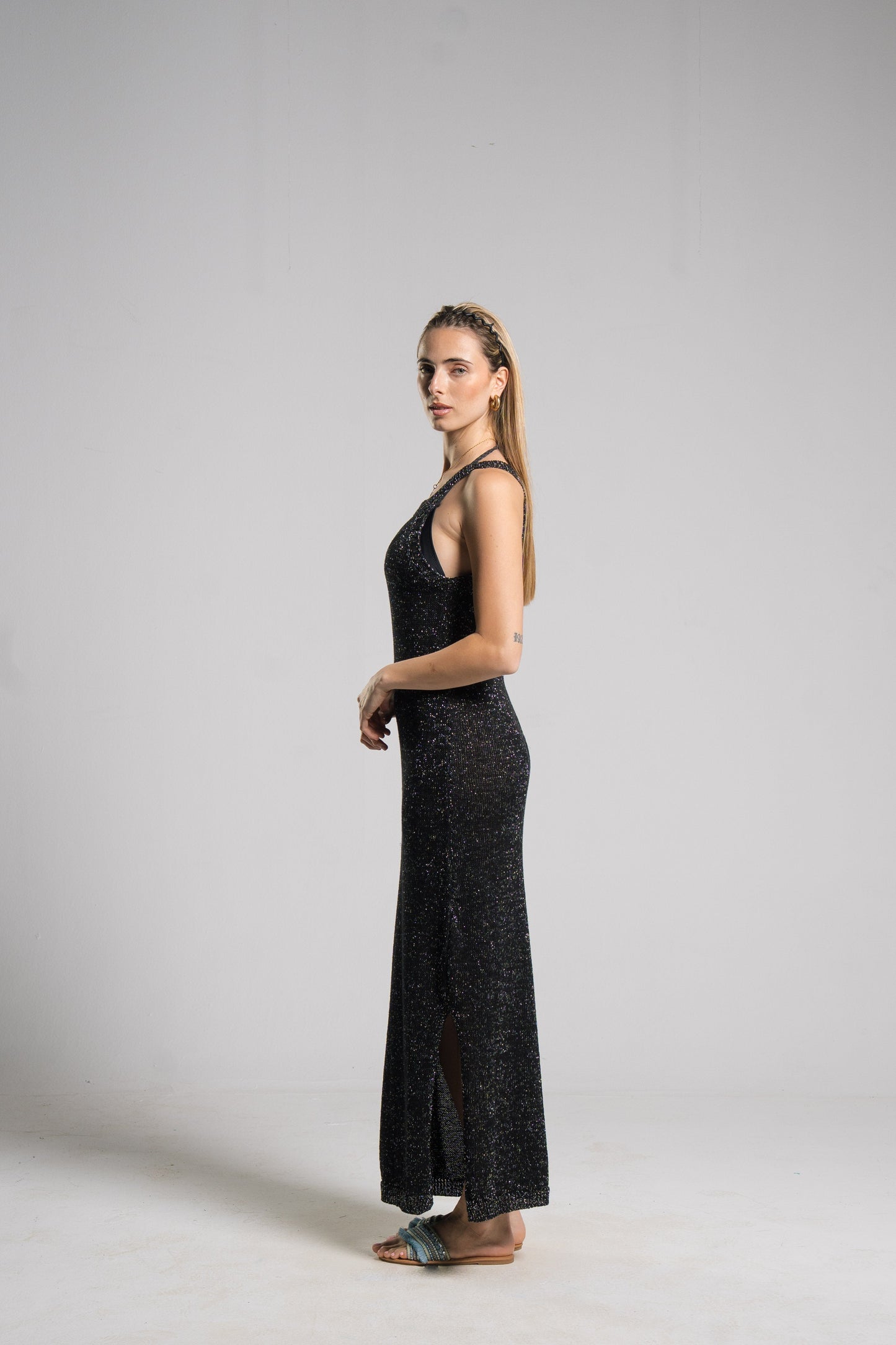 Sheer Knit Dress