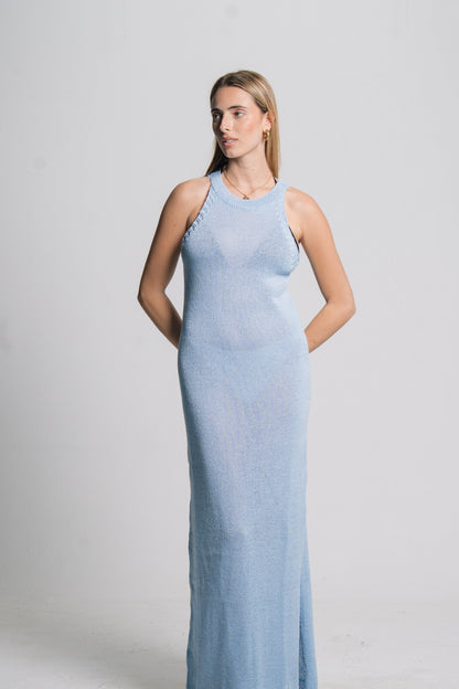 Sheer Knit Dress