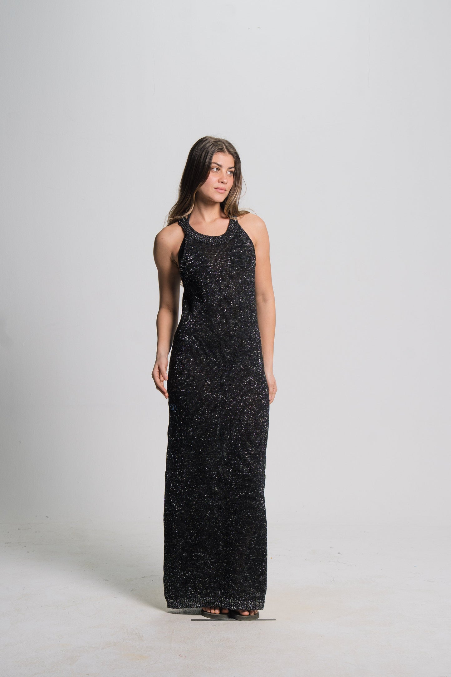 Sheer Knit Dress