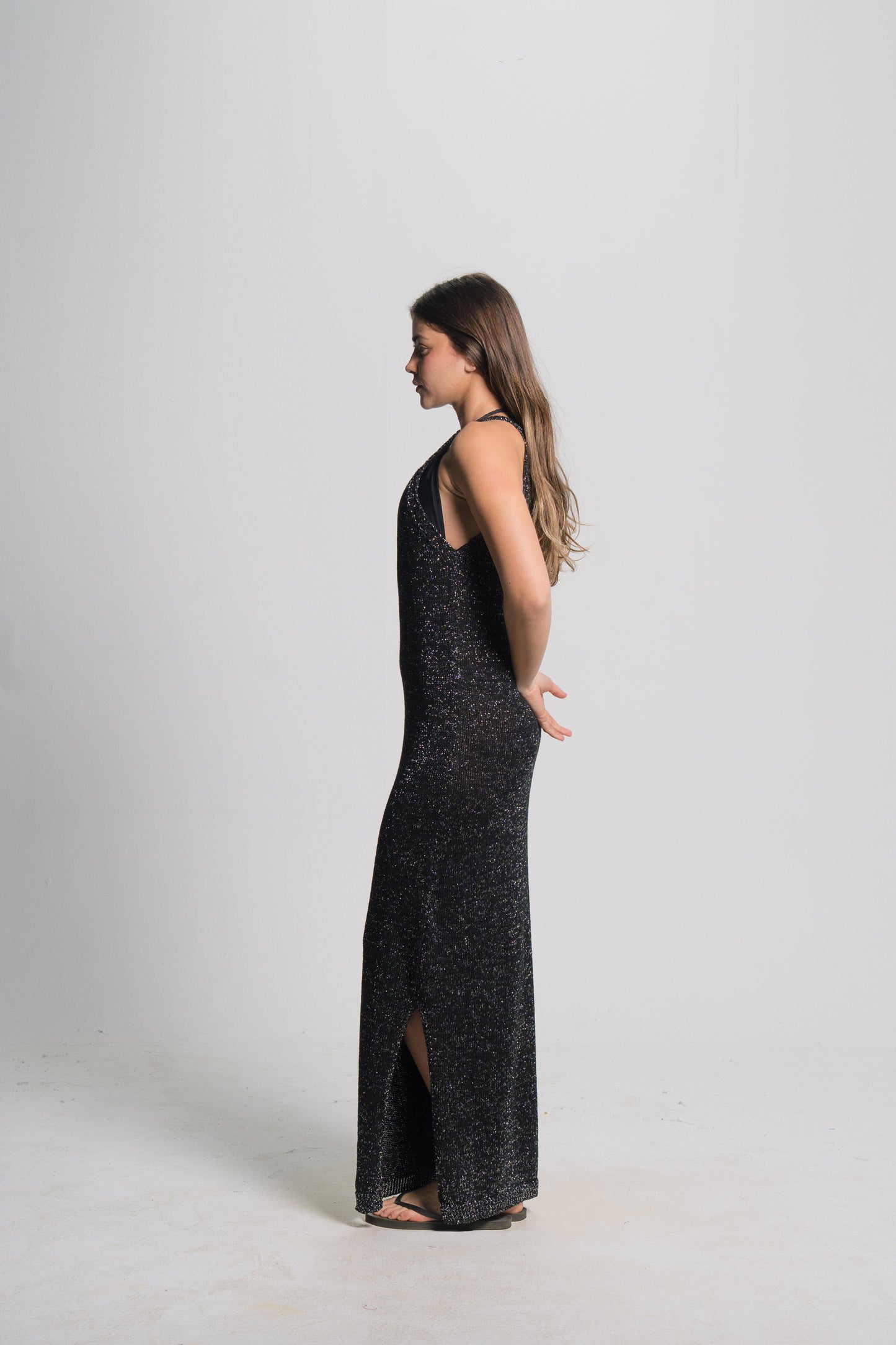 Sheer Knit Dress