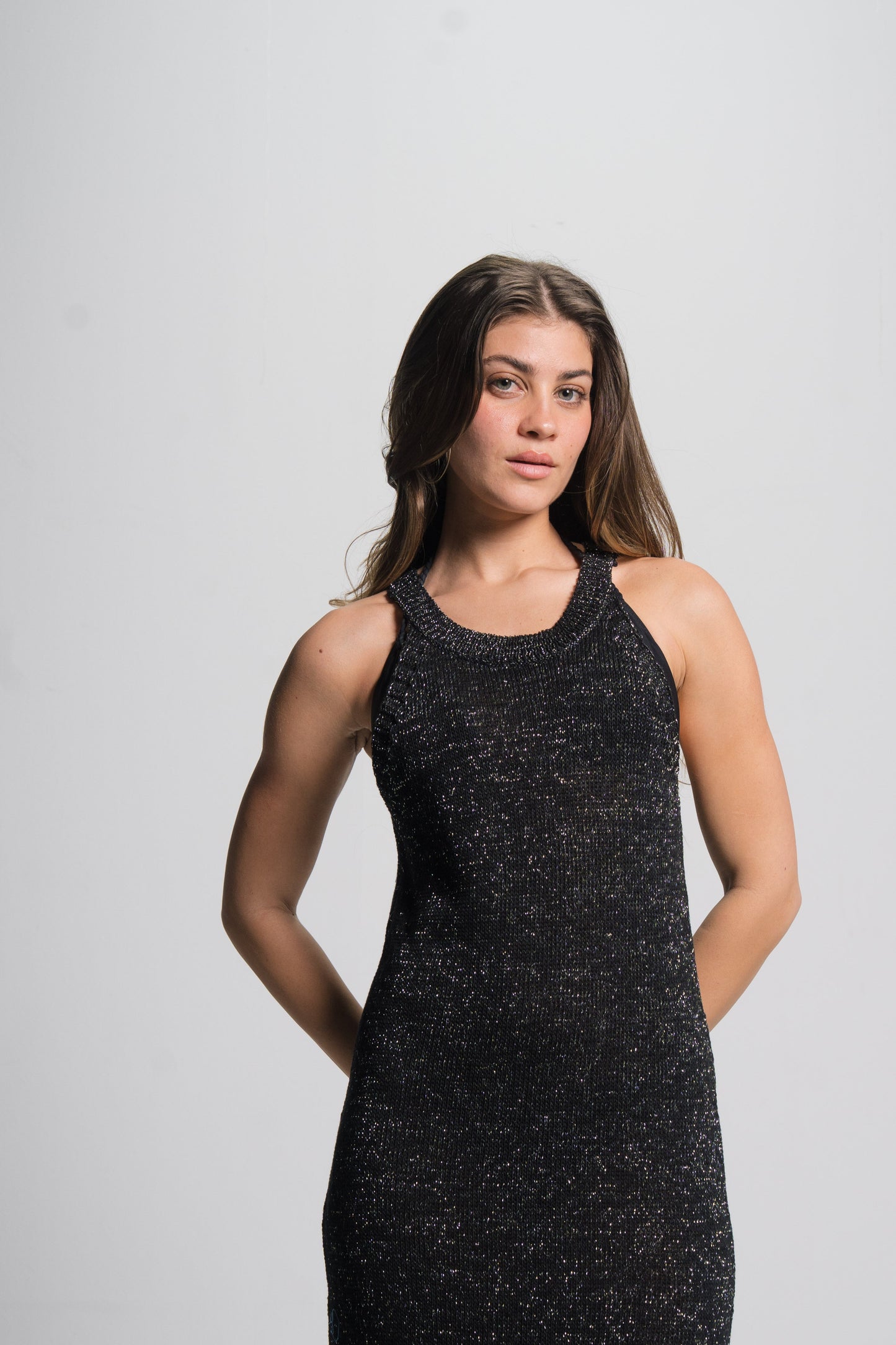 Sheer Knit Dress