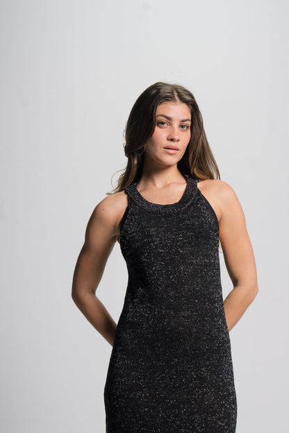 Sheer Knit Dress