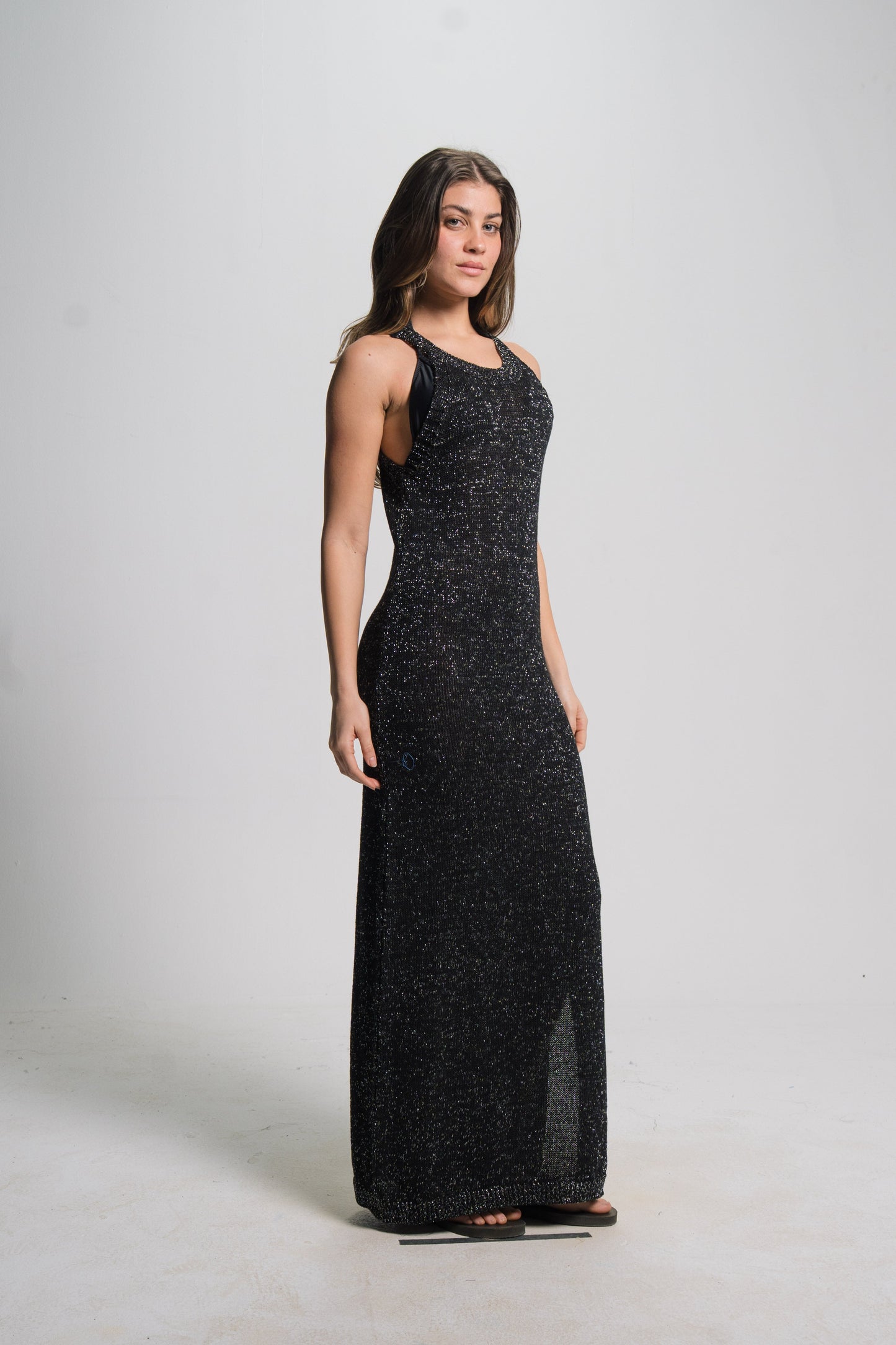 Sheer Knit Dress