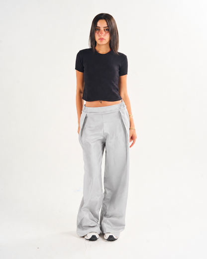Pleated Sweatpants