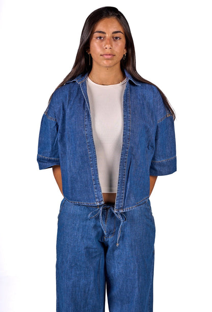Denim Cardigan