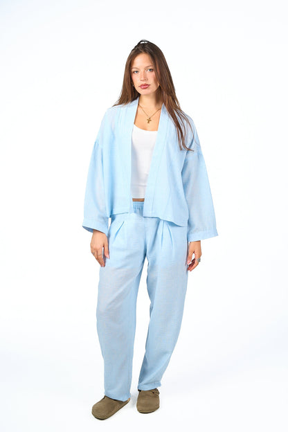 Washed Linen Cardigan