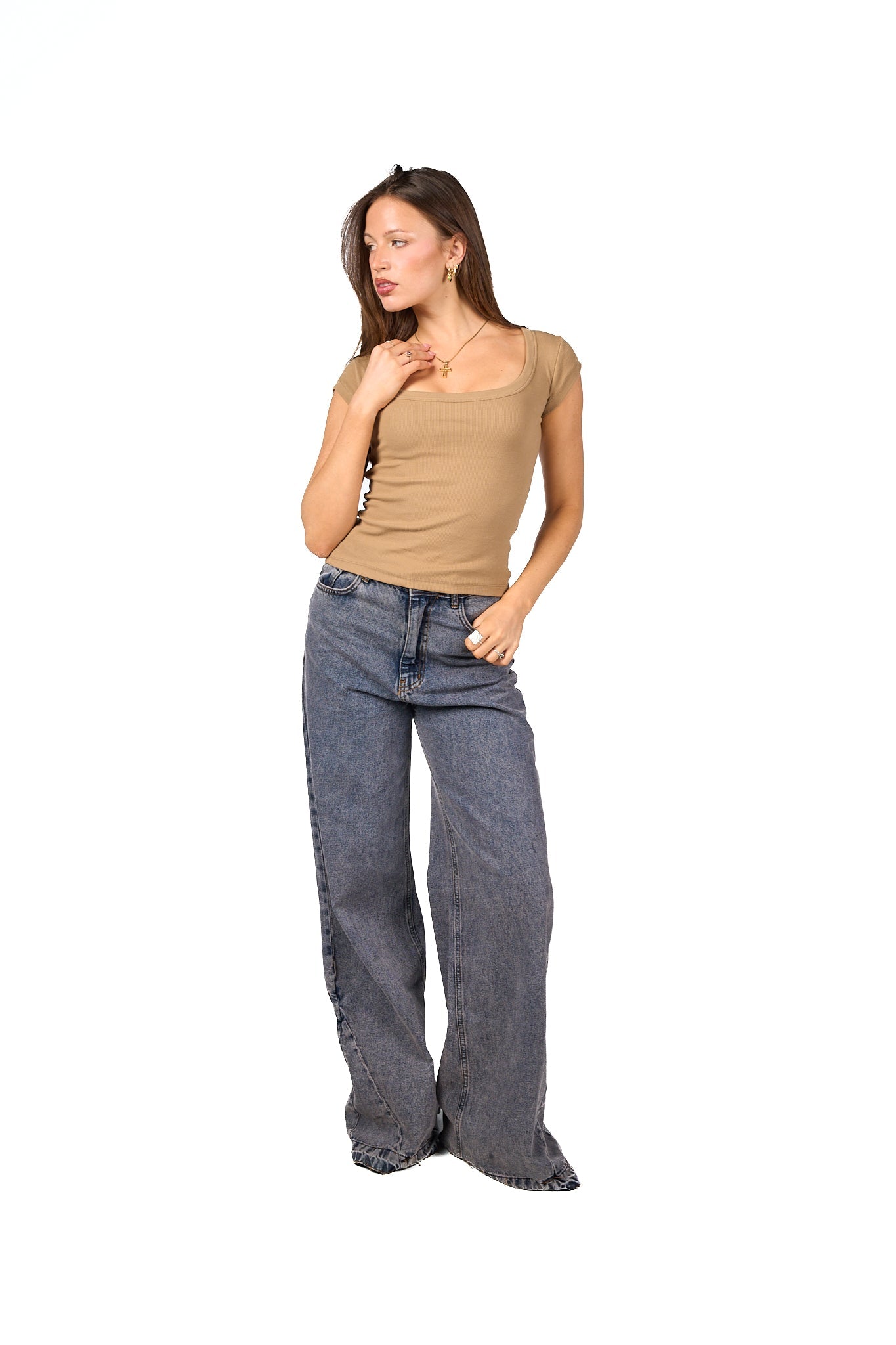 FLARED DENIM
