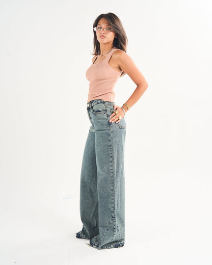 FLARED DENIM