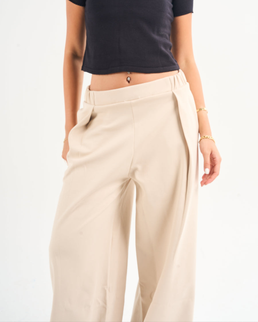 Pleated Sweatpants