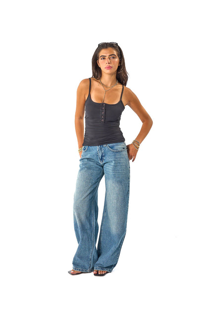 Low waist baggy jeans