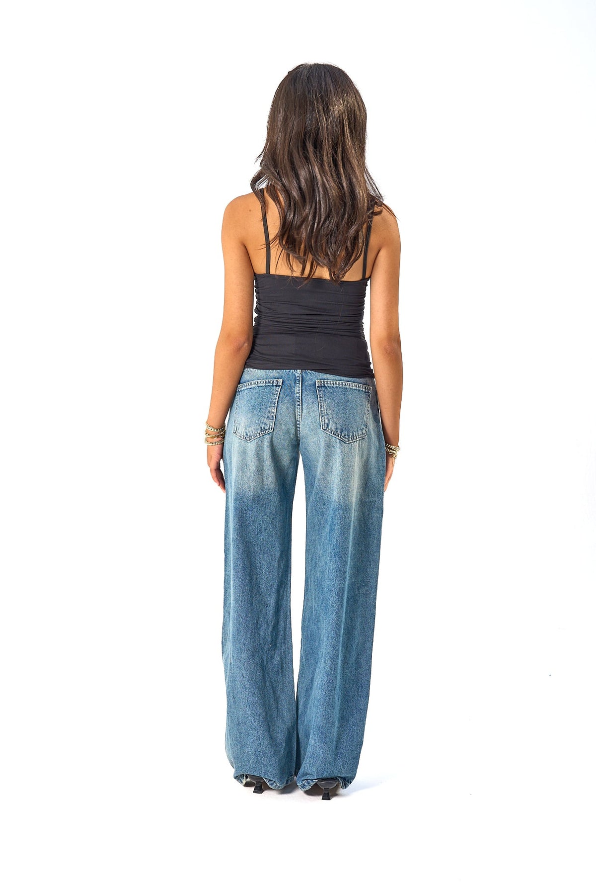 Low waist baggy jeans