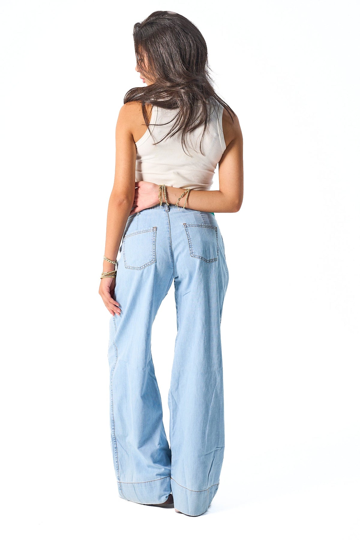Fluffy Light Denim