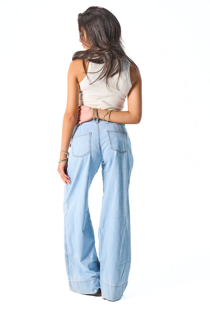 Fluffy Light Denim