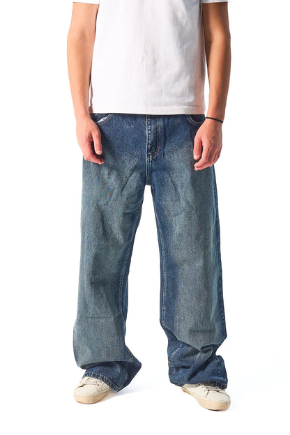 Men's Faded baggy jeans