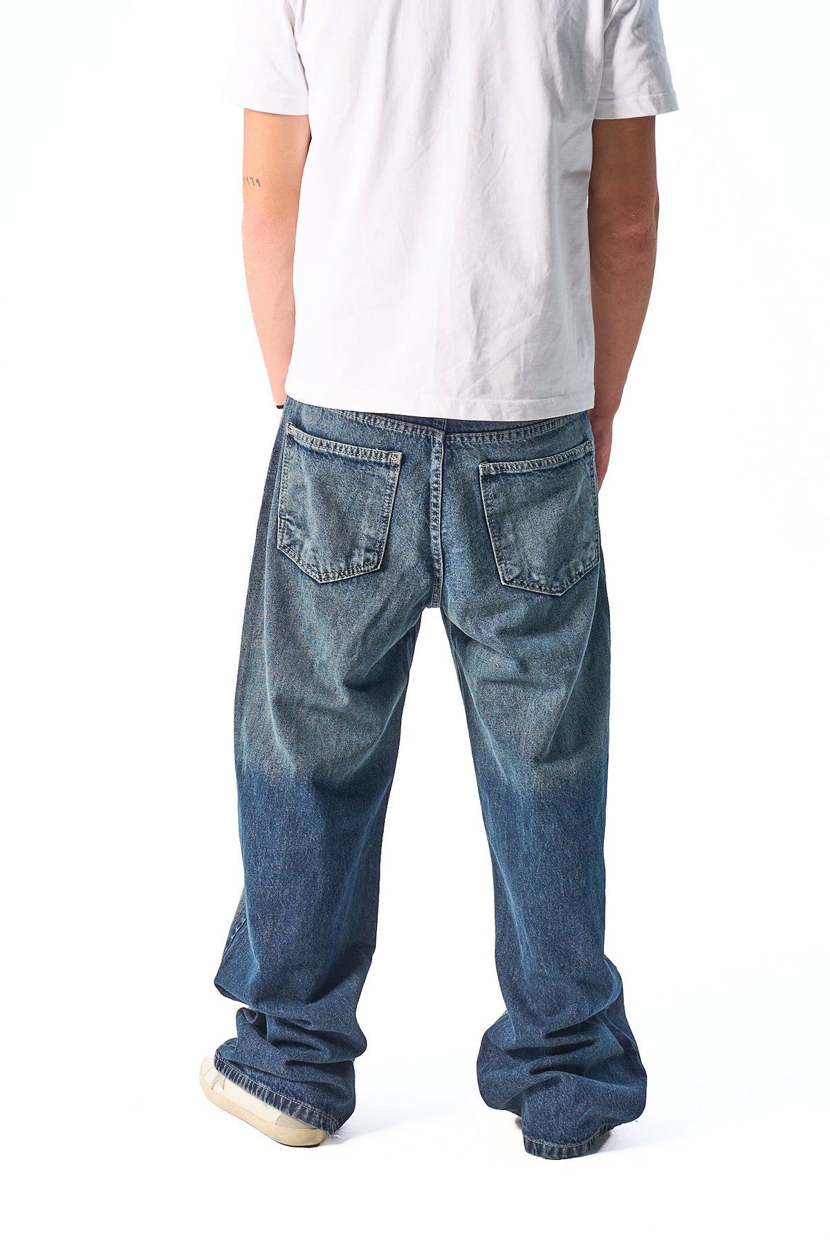 Men's Faded baggy jeans