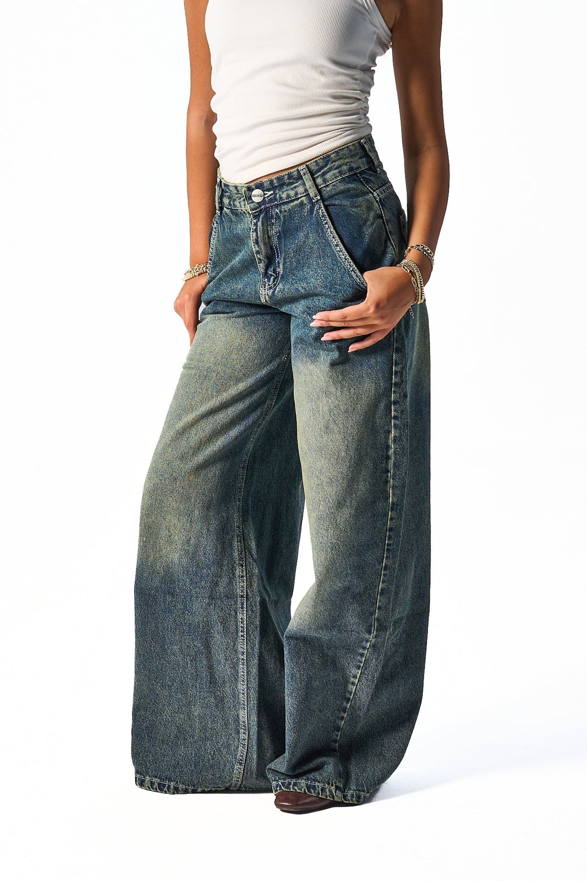 Triangle Pocket Jeans