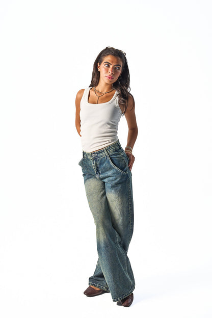 Triangle Pocket Jeans