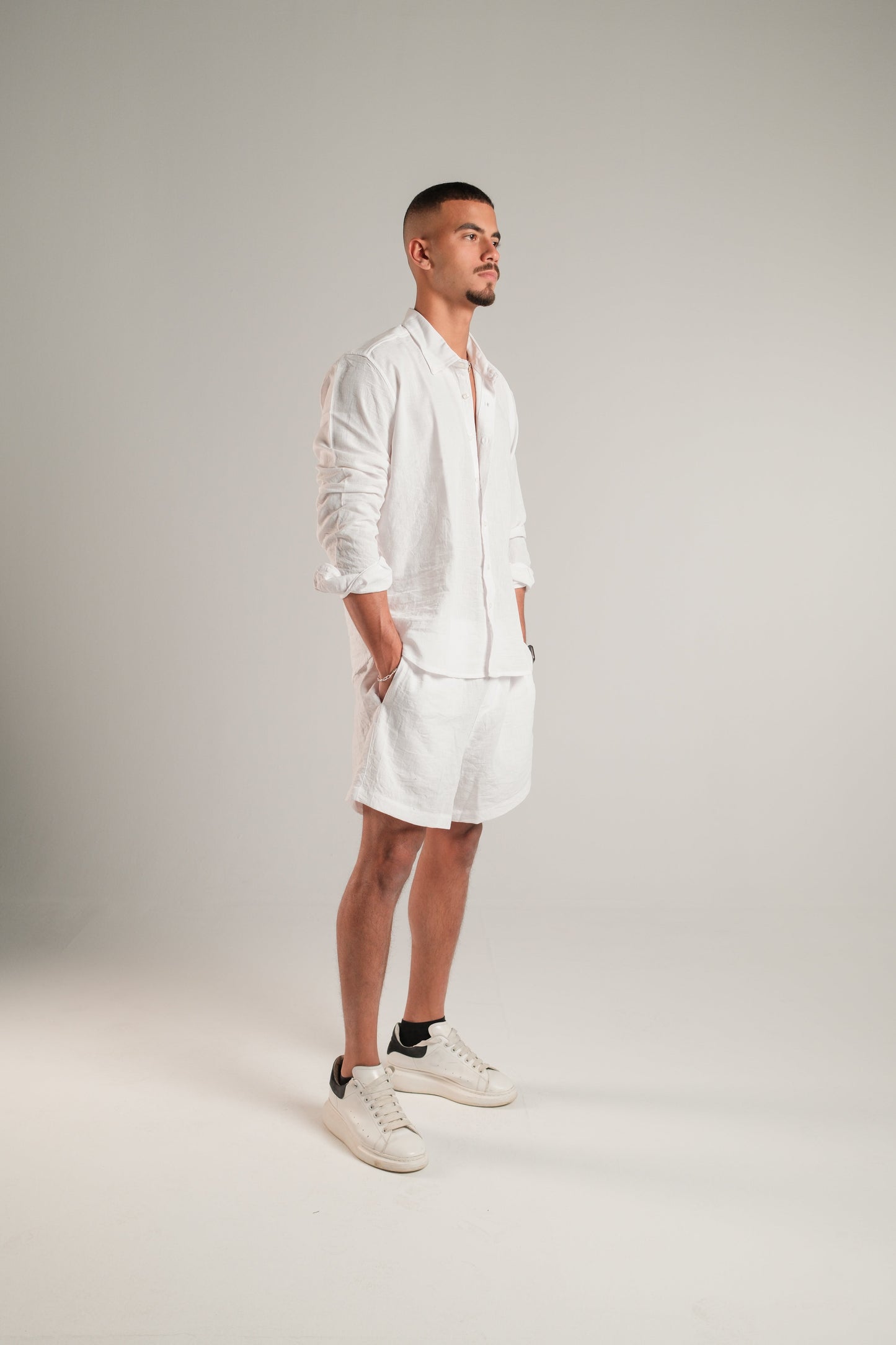 Men's Linen Shorts