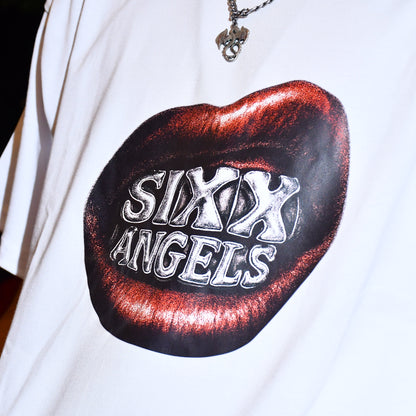 KISS OF SIX TEE [WHITE]