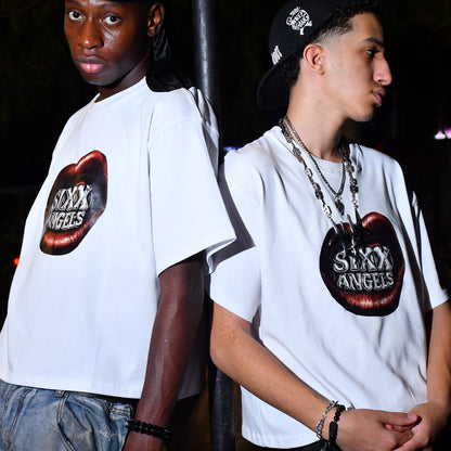 KISS OF SIX TEE [WHITE]