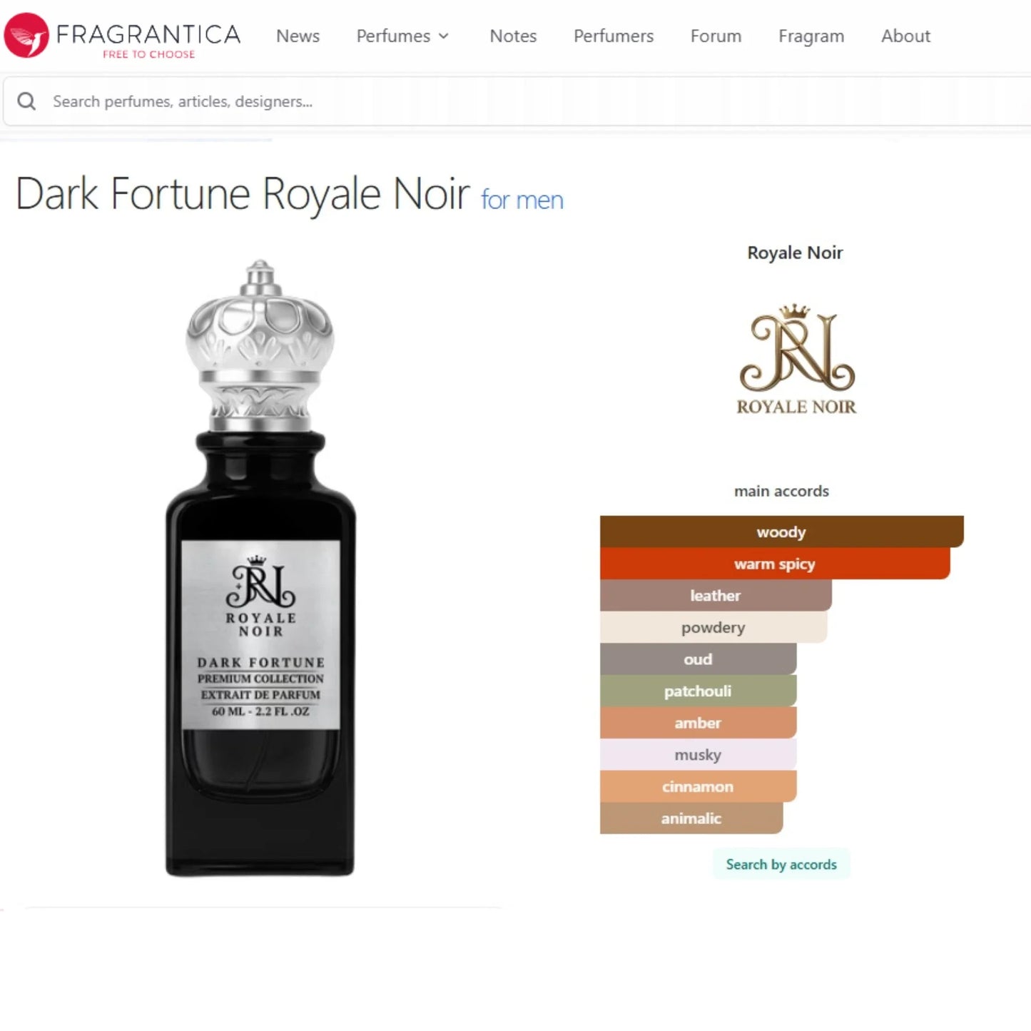 Dark Fortune Extrait De Parfum