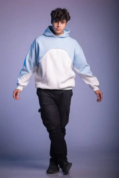 Blue-off Whitey hoodie
