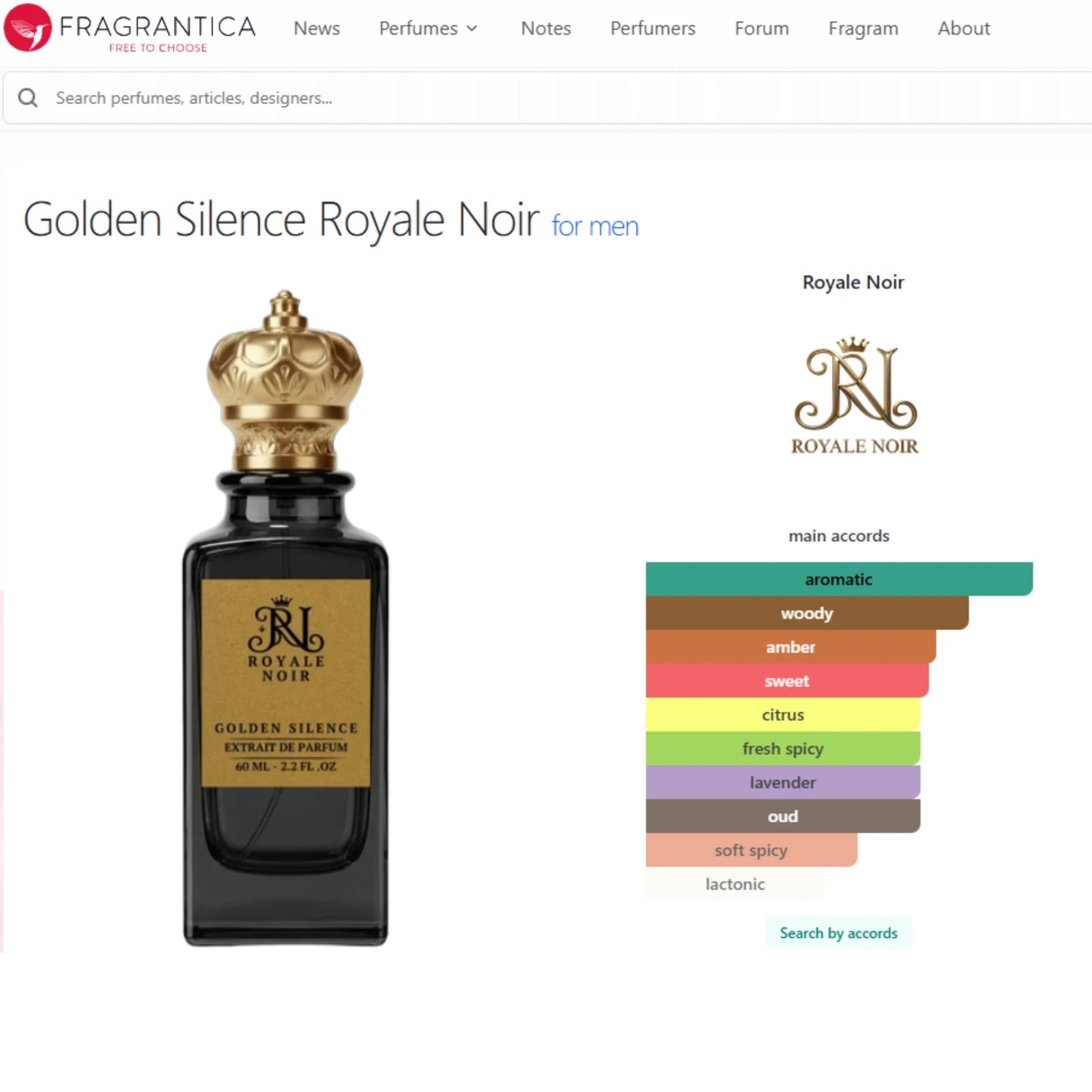 Golden Silence Extrait De Parfum