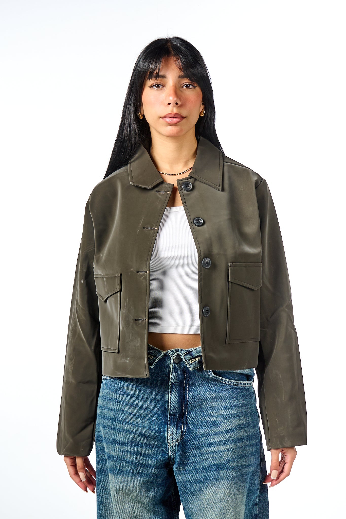 Gloss buttons Jackets