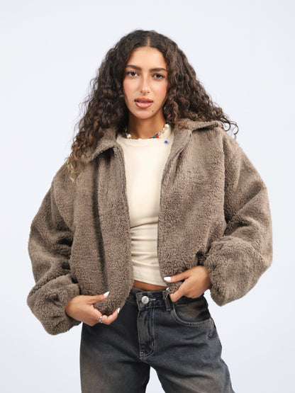 Fluffy Fur Jacket