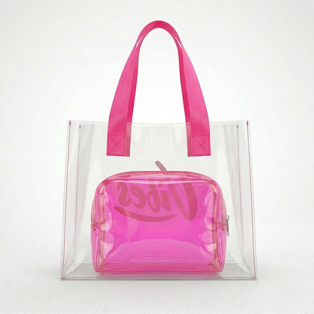 The Barbie Vibe Clear Tote