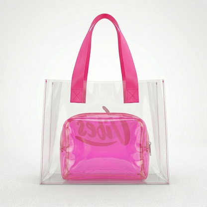 The Barbie Vibe Clear Tote