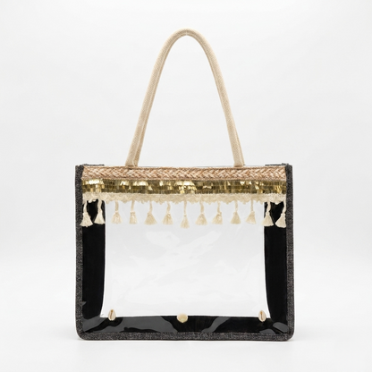 The Midnight Shell Clear Tote